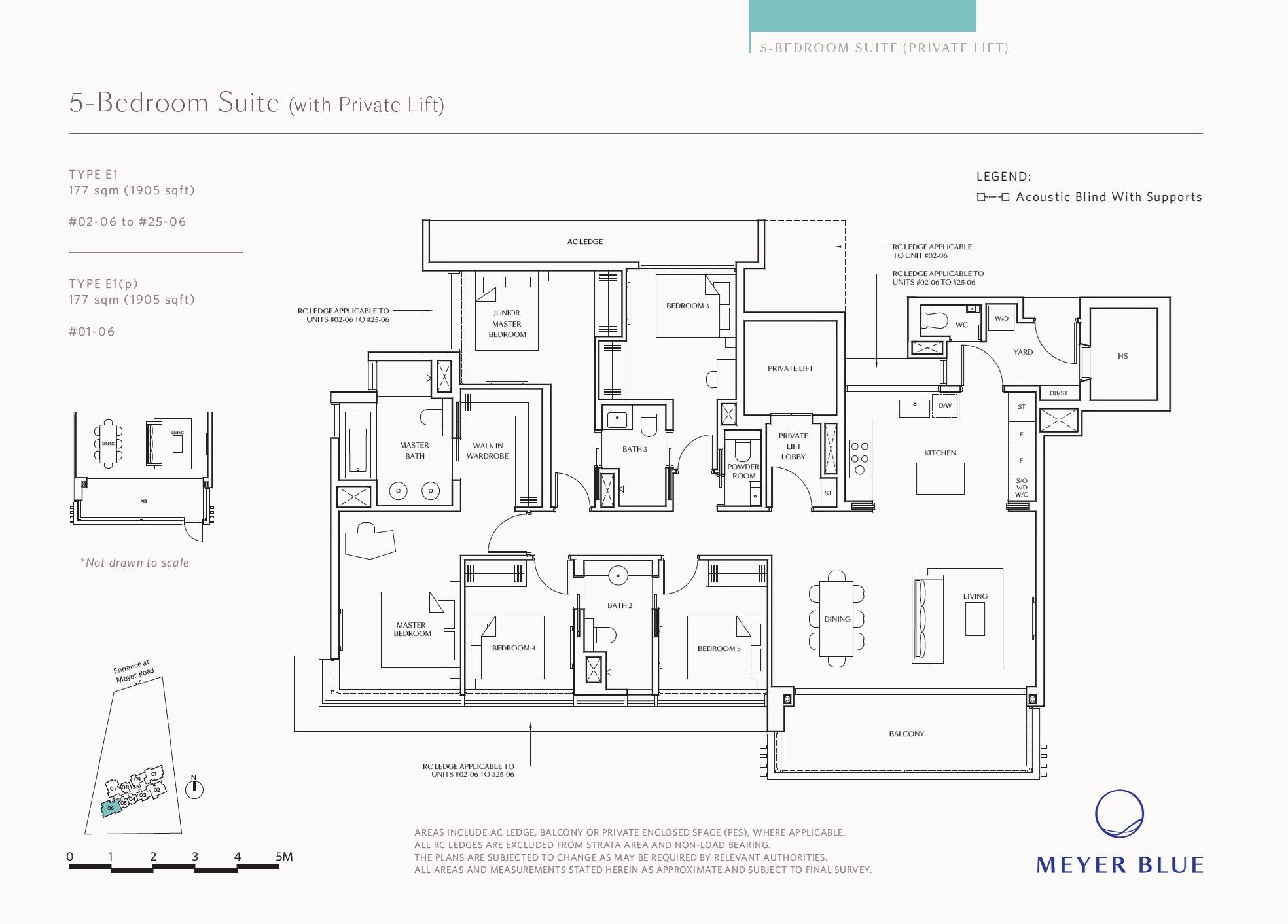 Meyer Blue 1 Bedroom Floor Plan 12